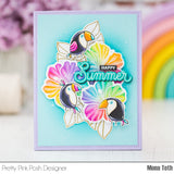 PRETTY PINK POSH:  Tropical Toucans | Stamp