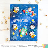 MAMA ELEPHANT: Little Agenda Spaceship | Stamp