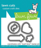 LAWN FAWN: Push Here Lawn Cuts Die