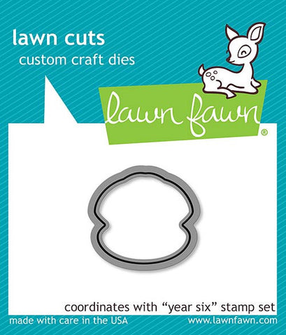 LAWN FAWN: Year Six Lawn Cuts Die