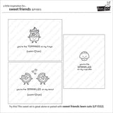 LAWN FAWN: Sweet Friends | Stamp