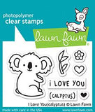 LAWN FAWN: I Love You (Calyptus)