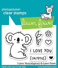 LAWN FAWN: I Love You (Calyptus)