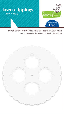 LAWN FAWN: Reveal Wheel Templates (Seasonal Shapes)