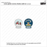 LAWN FAWN: Snow Globe Scenes Shaker Add-on | Lawn Cuts Die.