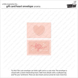 LAWN FAWN: Gift Card Heart Envelope | Lawn Cuts Die.