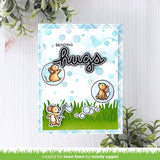 LAWN FAWN: Bubble Background | Layering Stencils