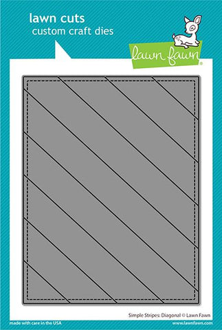 LAWN FAWN: Simple Stripes | Diagonal | Lawn Cuts Die