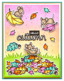 LAWN FAWN: Scripty Autumn Sentiments | Stamp