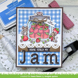 LAWN FAWN: How You Bean? Strawberries Add-On | Stamp