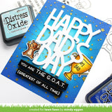 LAWN FAWN: Giant Happy Dad's Day | Lawn Cuts Die