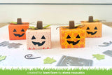 LAWN FAWN: Tiny Gift Box Jack-o-lantern Add-on | Lawn Cuts Die