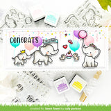 LAWN FAWN: Elephant Parade Add-on | Stamp