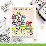 LAWN FAWN: Coaster Critters Flip-flop | Stamp