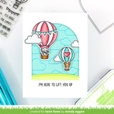 LAWN FAWN: Cloud Background | Hot Foil Plate