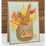 HONEY BEE STAMPS: Rattan Basket | Honey Cuts