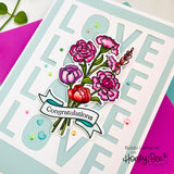 HONEY BEE STAMPS: Love A2 Cover Plate | Honey Cuts