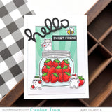 LAWN FAWN: How You Bean? Strawberries Add-On | Stamp