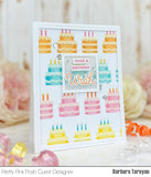 PRETTY PINK POSH:  Birthday Cakes | Layered Stencil 4PK