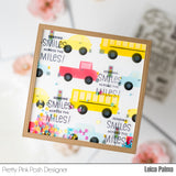 PRETTY PINK POSH:  Cars | Layered Stencil 3PK