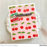 PRETTY PINK POSH:  Cherries | Layered Stencil 3PK