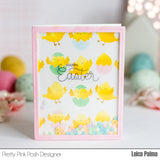 PRETTY PINK POSH:  Chicks | Layered Stencil 4PK