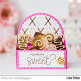 PRETTY PINK POSH:  XOXO | Layered Stencil 3PK