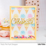 PRETTY PINK POSH: Large Celebrate Shadow | Die