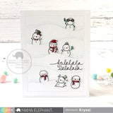 MAMA ELEPHANT: Little Snowman Agenda Creative Cuts