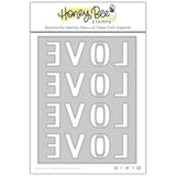 HONEY BEE STAMPS: Love A2 Cover Plate | Honey Cuts