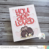 MAMA ELEPHANT: Heart Grid Window | Creative Cuts