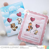 MAMA ELEPHANT: Up with Love | Stamp