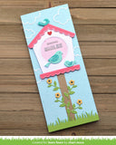 LAWN FAWN: Magic Iris Birdhouse Add On | Lawn Cuts Die