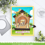 LAWN FAWN: Magic Iris Birdhouse Add On | Lawn Cuts Die