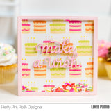 PRETTY PINK POSH: Make a Wish Script | Die