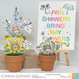 MAMA ELEPHANT: Flower Friends | Stamp