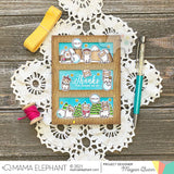 MAMA ELEPHANT: Little Llama Agenda | Stamp