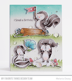 MFT STAMPS: SY Sweet Skunks | Die-namics (S)