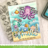 LAWN FAWN: Ocean Wave | Stencils (3 Pk)