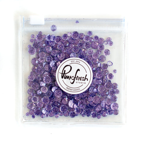 PINKFRESH STUDIO:  Glitter Drops | Amethyst