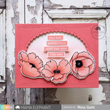 MAMA ELEPHANT: Poppy Flowers Creative Cuts