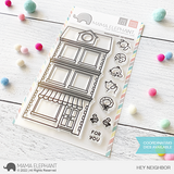 MAMA ELEPHANT: Hey Neighbor | Stamp