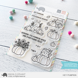 MAMA ELEPHANT: Hey Pumpkin | Stamp