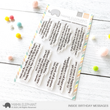 MAMA ELEPHANT: Inside Birthday Messages | Stamp