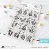 MAMA ELEPHANT: Little Girl Gnome Agenda | Stamp