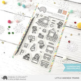 MAMA ELEPHANT: Little Agenda Trains