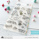 MAMA ELEPHANT: Little Agenda Airplanes | Stamp