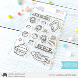 MAMA ELEPHANT: Little Agenda Spaceship | Stamp