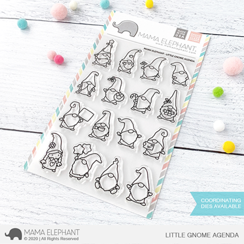 MAMA ELEPHANT: Little Gnome Agenda | Stamp