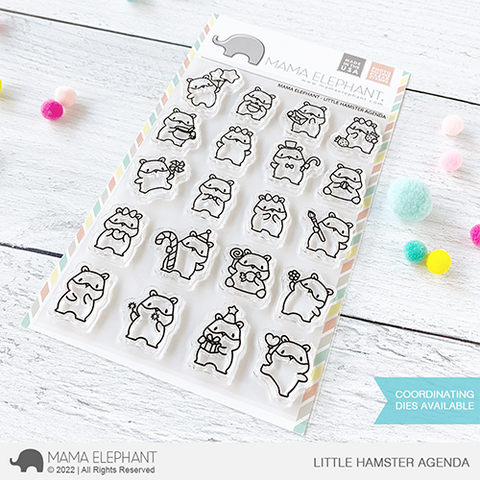 MAMA ELEPHANT: Little Hamster Agenda | Stamp